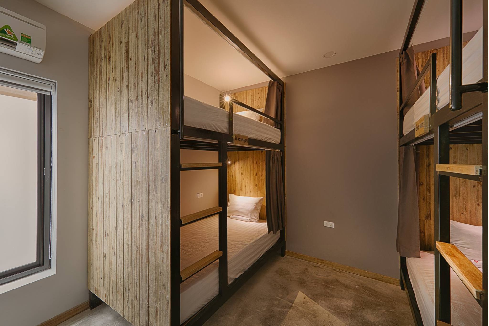 thiết kế phòng dorm trong hostel 21